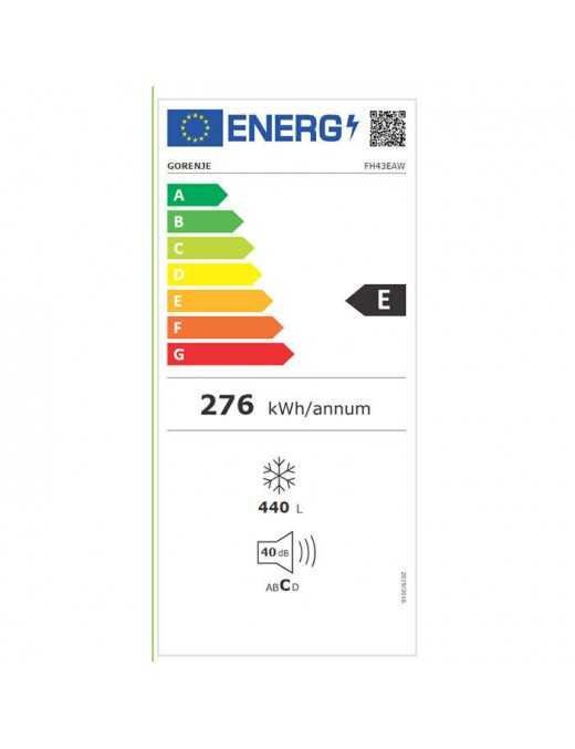 Gorenje FH43EAW Καταψύκτης Μπαούλο 440lt Gorenje FH43EAW Καταψύκτης Μπαούλο 440lt