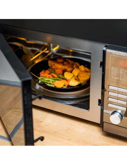 MORRIS K94250MW Φούρνος Μικροκυμάτων 25lt 900W , Μαύρος