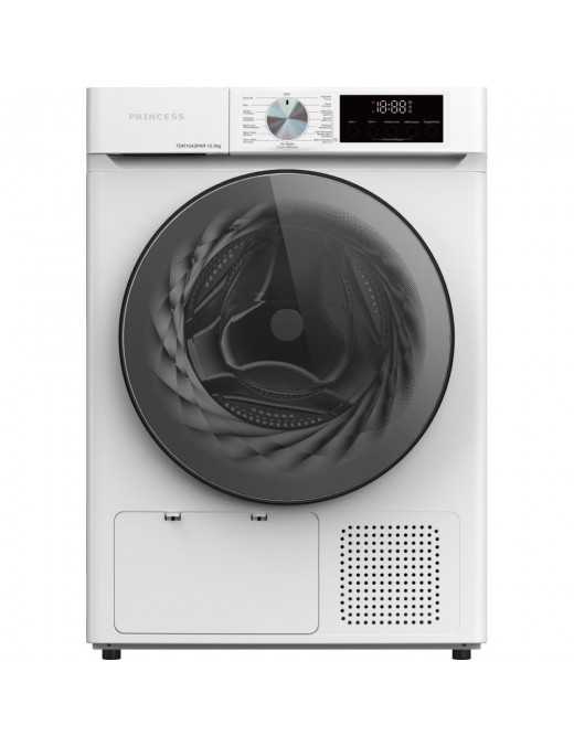 Princess TDR10A2PAR Στεγνωτήριο 10kg A++ με Αντλία Θερμότητας