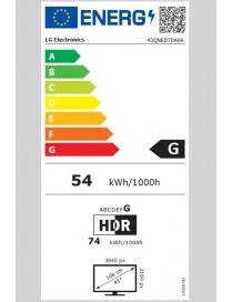 LG 43QNED70A6A 43" Τηλεόραση