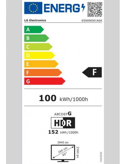 LG 65NANO81A6A 65" Τηλεόραση
