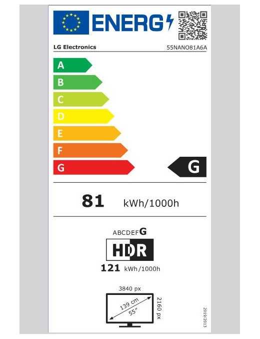 LG 55NANO81A6A 55" Τηλεόραση