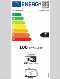 LG 65QNED70A6A 65" Τηλεόραση