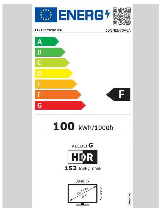 LG 65QNED70A6A 65" Τηλεόραση