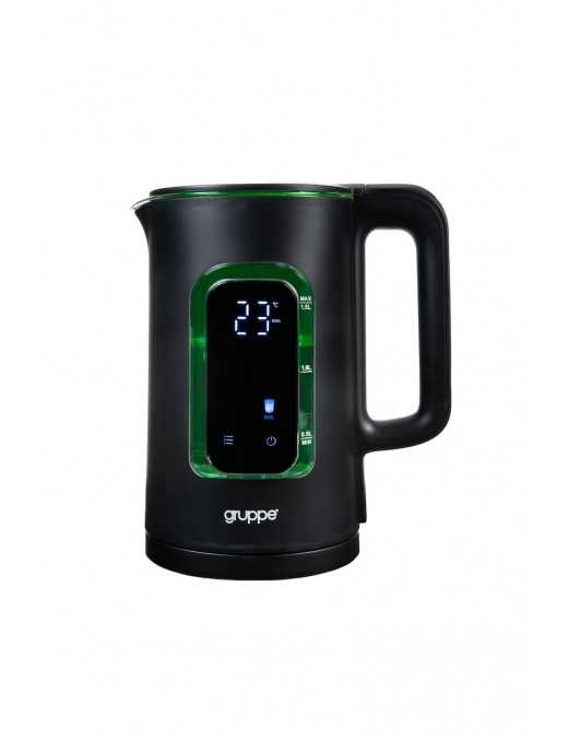 Gruppe DG-2328-EL Βραστήρας 1.5lt 1500W Μαύρος