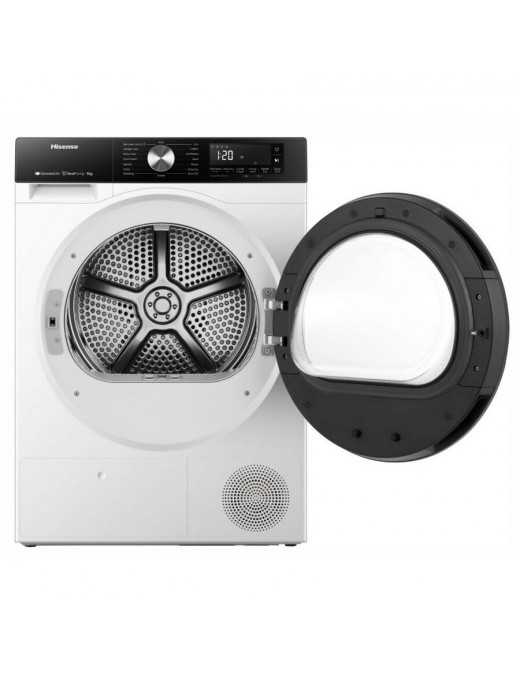 Hisense DH3S902BWCC Στεγνωτήριο 9kg με Αντλία Θερμότητας