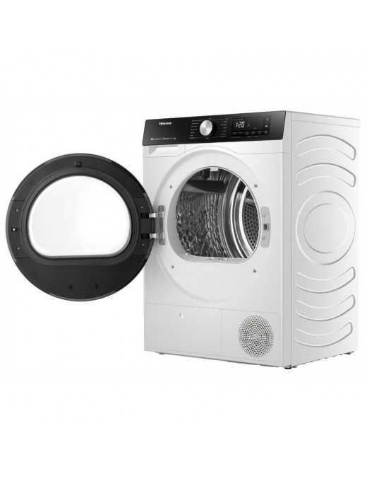 Hisense DH3S902BWCC Στεγνωτήριο 9kg με Αντλία Θερμότητας