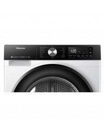 Hisense DH3S902BWCC Στεγνωτήριο 9kg με Αντλία Θερμότητας