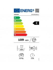Hisense DH3S902BWCC Στεγνωτήριο 9kg με Αντλία Θερμότητας