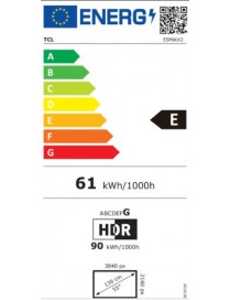 TCL 55P6K Smart Τηλεόραση 55" 4K UHD LED HDR (2025)