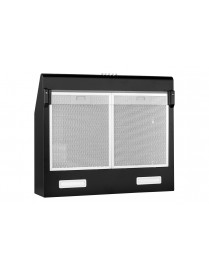 Gruppe Pratico S-3002A-A01-M29-600 Ελεύθερος Απορροφητήρας 60cm Μαύρος