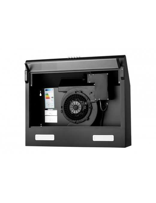 Gruppe Pratico S-3002A-A01-M29-600 Ελεύθερος Απορροφητήρας 60cm Μαύρος