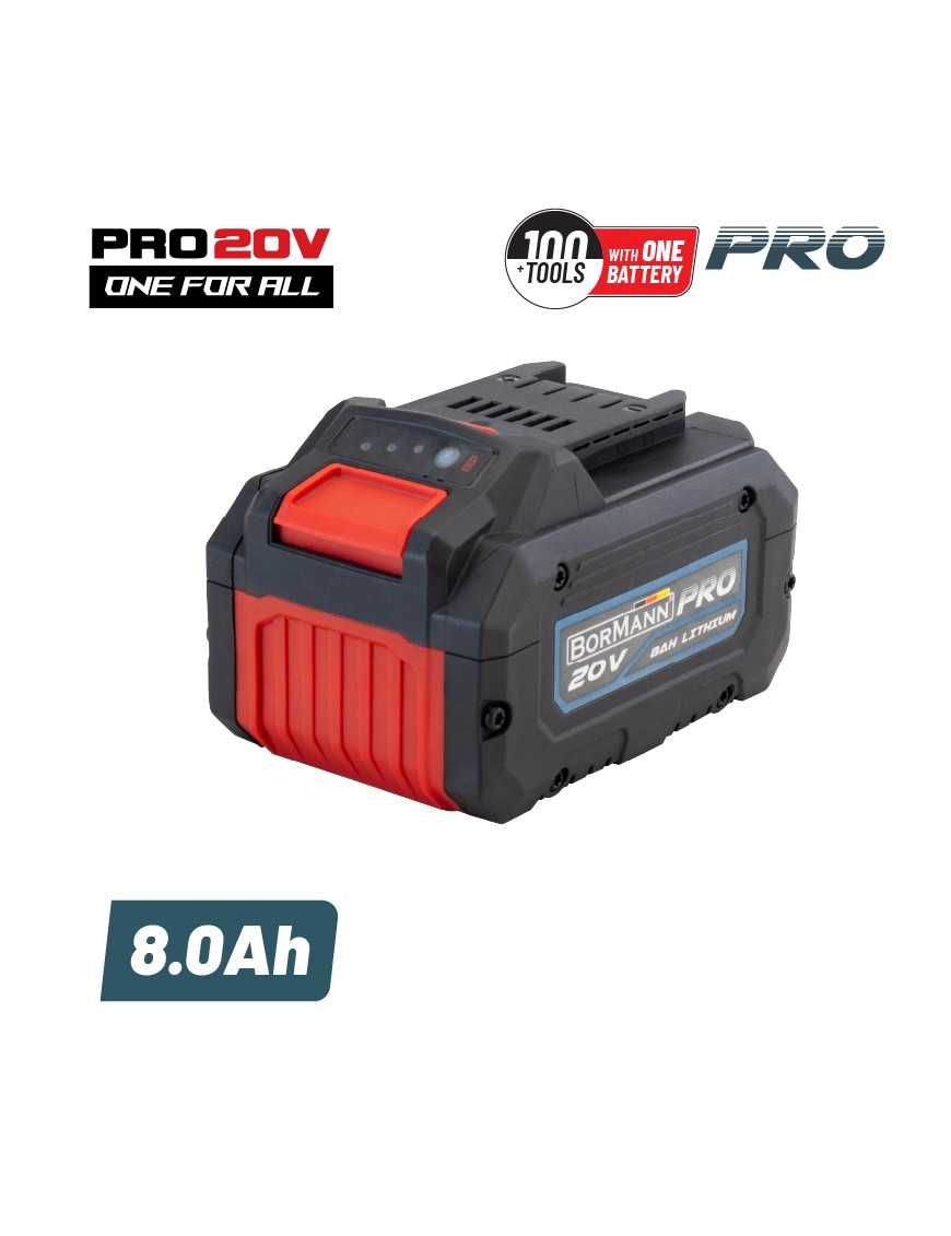 BORMANN Pro BBP2011 Μπαταρία 20V, Li-Ion, 8Ah - Pro