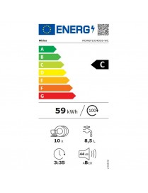 Midea MDWEF1034DSS-WC Ελεύθερο Πλυντήριο Πιάτων για 10 Σερβίτσια 45εκ. Inox