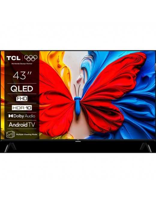 TCL 43S5K Smart Τηλεόραση 43" Full HD QLED HDR (2025)