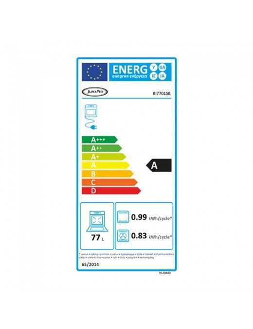 JURO-PRO BI7701SB Φούρνος Εντοιχιζόμενος 77Lt