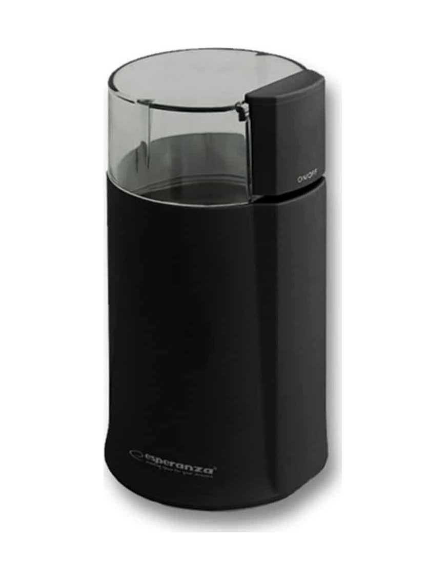 Esperanza EKC001K Ηλεκτρικός Μύλος Καφέ 160W με Χωρητικότητα 50gr Μαύρος
