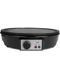 Life Mykrepa Κρεπιέρα 30cm Μαύρη 1000W