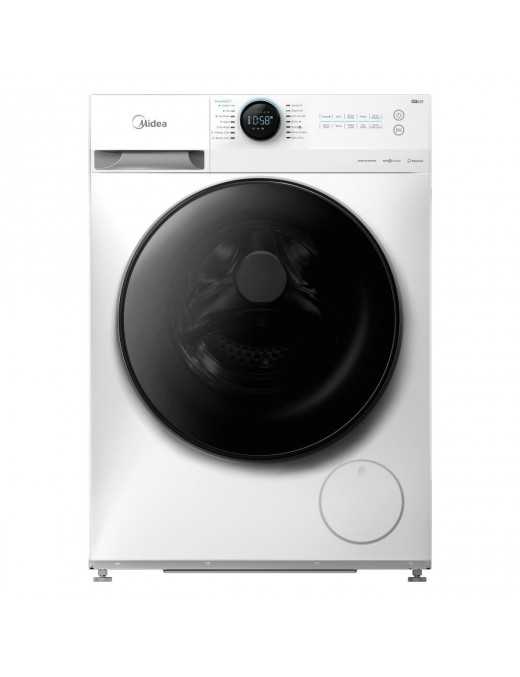 MIDEA MF200W90WB/W-GR Πλυντήριο Ρούχων + Δώρο Σίδερο Ατμού