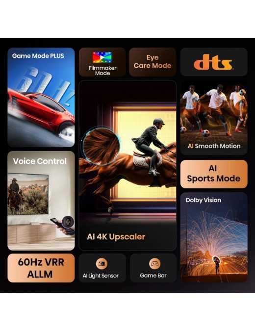 HISENSE 50A6Q UHD Smart 50'' Τηλεόραση
