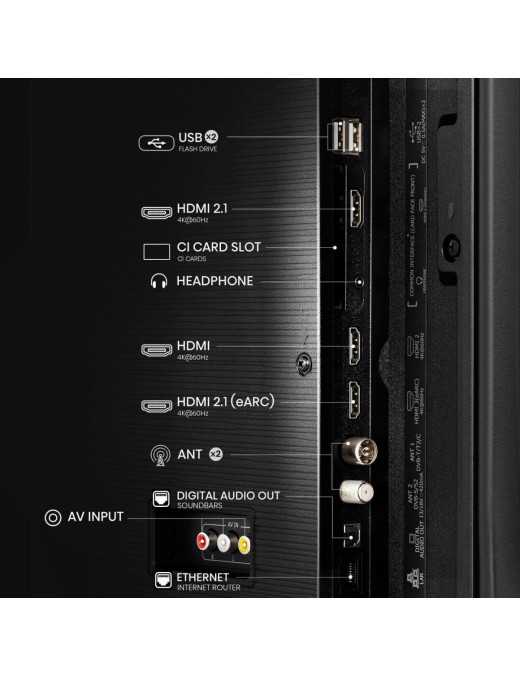 HISENSE 50A6Q UHD Smart 50'' Τηλεόραση
