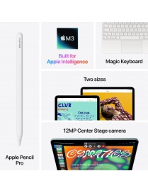 APPLE iPad Air 11 WI-FI + CL 128GB Space Grey Tablet (MCFV4TY/A)