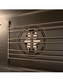 Thermogatz TGS MULTI 1255 BL Ηλεκτρικό Φουρνάκι 50lt Χωρίς Εστίες με Αέρα