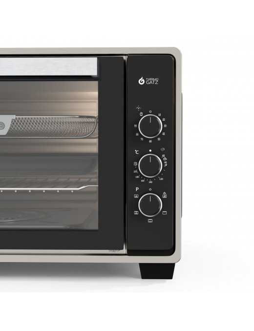 Thermogatz TGS MULTI 1255 BL Ηλεκτρικό Φουρνάκι 50lt Χωρίς Εστίες με Αέρα