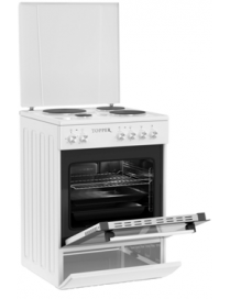 Topper TOP-6405 EWS Ηλεκτρική κουζίνα Λευκή Α