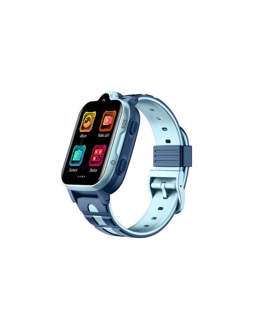 Kid Smartwatch K15H GPS με Sim 4G Βιντεοκλήση (μπλε)