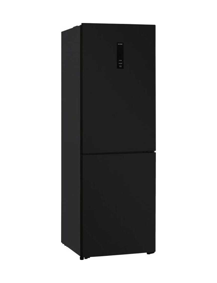 Davoline CBNF 357 BL NE Ψυγειοκαταψύκτης 323lt Full No Frost Υ185xΠ60xΒ98.5cm Μαύρος