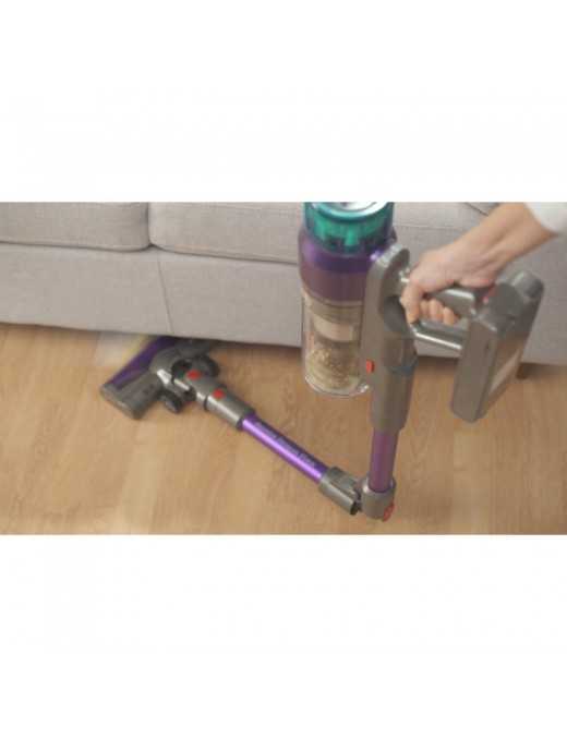 Primo PRVC-40507 Apollo Aqua Flex 3σε1 Σκούπα επαναφορτιζόμενη 29.6V BLDC μοτέρ Γκρι-Μωβ