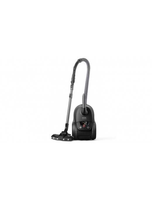 Philips XD8122/10 Ηλεκτρική Σκούπα 900W με Σακούλα 4lt Μαύρη