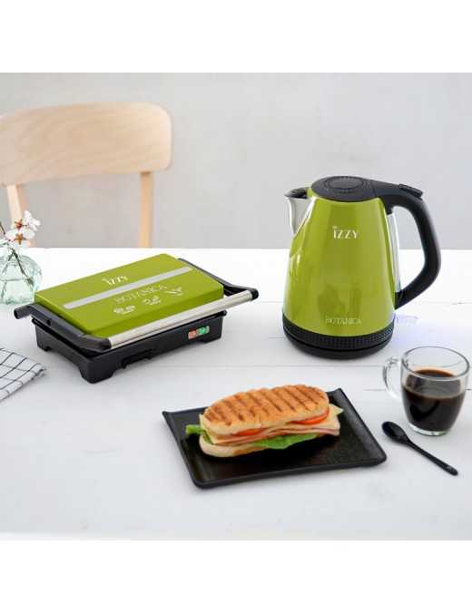 IZZY IZ-2005 Panini Botanica Green Τοστιέρα