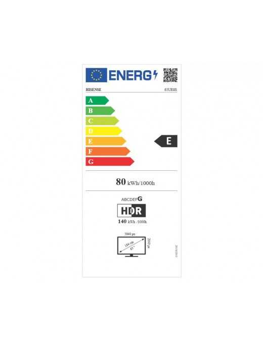 HISENSE 65UR8S RGB MiniLED 4K 65" Τηλεόραση