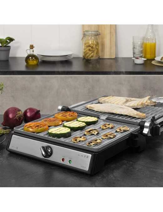 Cecotec CEC-03066 Rock’nGrill UltraRapid Τοστιέρα Γκριλιέρα 2400W Inox