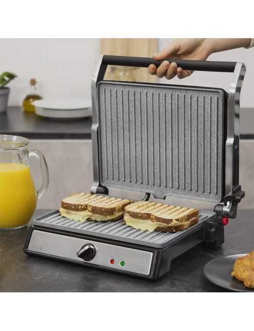 Cecotec CEC-03066 Rock’nGrill UltraRapid Τοστιέρα Γκριλιέρα 2400W Inox