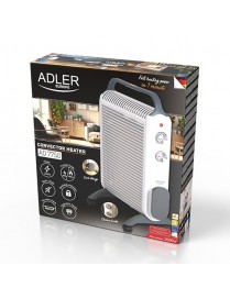 Adler AD-7750 Θερμοπομπός Δαπέδου 2000W με Θερμοστάτη