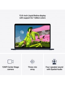 APPLE MacBook Air 13.6'' M5/16GB/512GB Midnight MDHE4GR/A Laptop