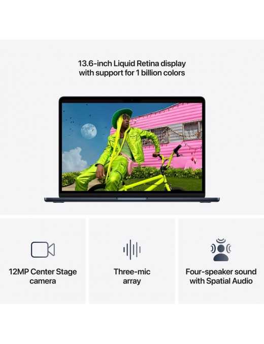 APPLE MacBook Air 13.6'' M5/16GB/512GB Midnight MDHE4GR/A Laptop
