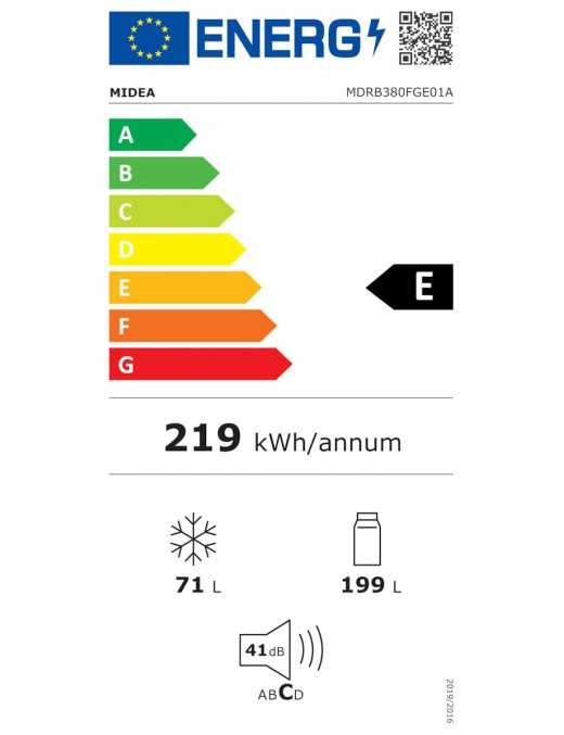 Midea MDRB380FGE01A Ψυγειοκαταψύκτης