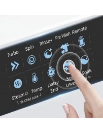 Midea MF210W100BA30/W-GR Πλυντήριο Ρούχων