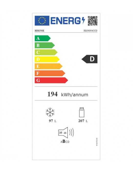 HISENSE RB390N4CCD Ψυγειοκαταψύκτης