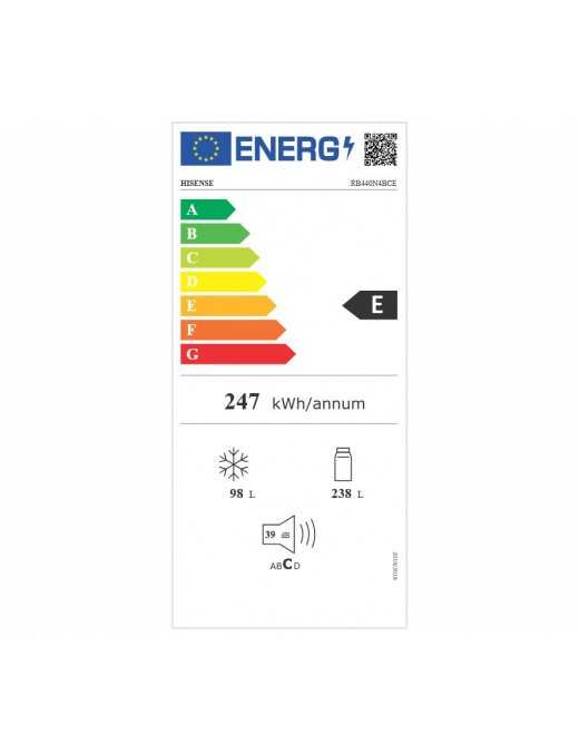 HISENSE RB440N4BCE Ψυγειοκαταψύκτης
