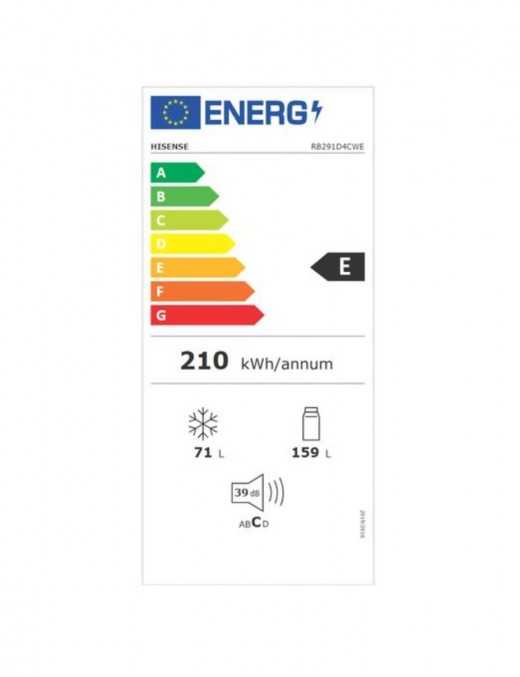 Hisense RB291D4CWE Ψυγειοκαταψύκτης