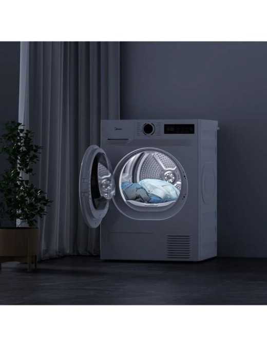 Midea MD110H80D/W-GR Στεγνωτήριο 8kg με Αντλία Θερμότητας
