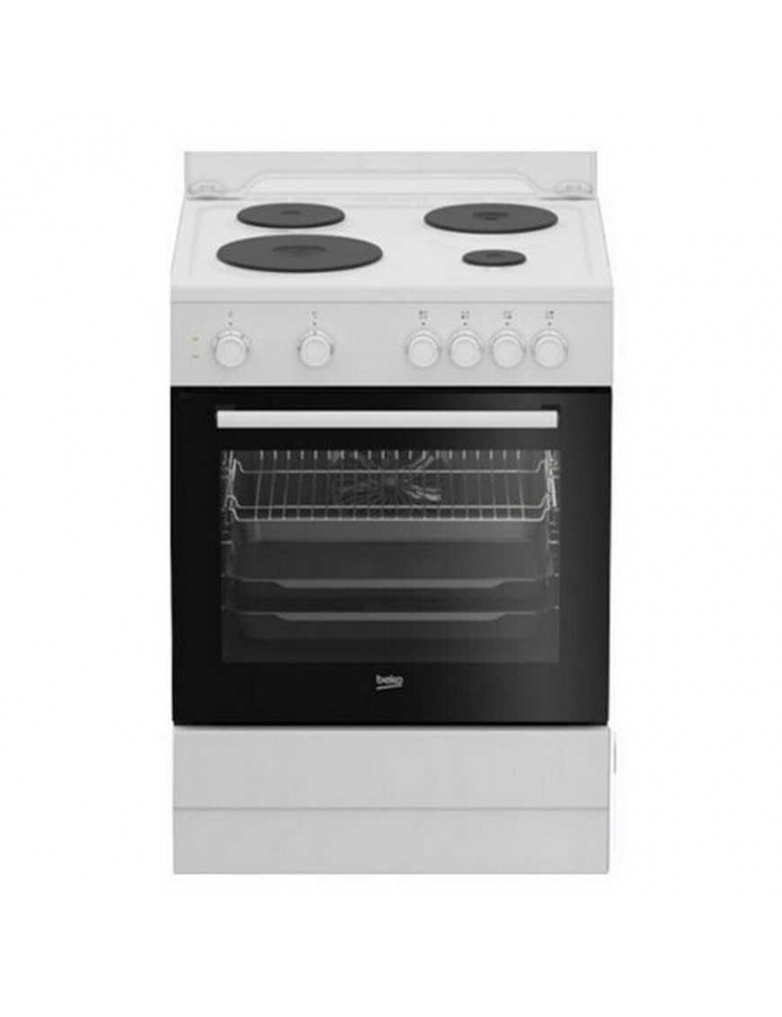 Beko FBM66001GWS Κουζίνα 72lt με Εμαγιέ Εστίες Λευκή