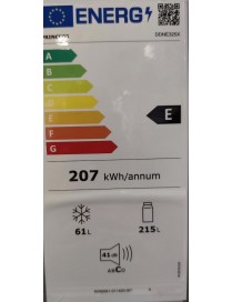 Princess DDNE325X Ψυγείο Δίπορτο Total NoFrost Inox