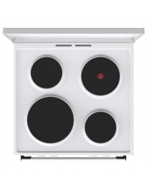 Gorenje GE6A41WB Κουζίνα 71lt με Εμαγιέ Εστίες Λευκή