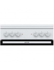 Gorenje GE6A41WB Κουζίνα 71lt με Εμαγιέ Εστίες Λευκή